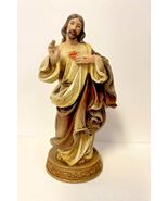 Sacred Heart Of Jesus  6.25&quot; Statue, New Free Shipping AB-104 - $44.99