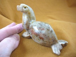 (Y-SEAL-402) gray red SEAL seals carving gemstone SOAPSTONE PERU stone f... - $28.04