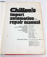 Vintage 1975 Chiltons Import Automotive Repair Manual 1970-1975 3rd Ed I... - £10.19 GBP