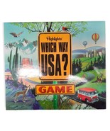 Highlights Which Way USA? Road Trip Boardgame 2005 Brand NEW Sealed - £23.52 GBP