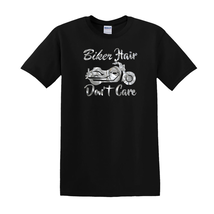 Biker Hair Don&#39;t Care - T-Shirt - $19.71 CAD