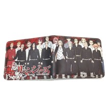 Hot Japanese  Tokyo Revengers Wallet Short PurseWith Card Holder Coin Pocket - £46.46 GBP