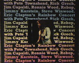 Eric Clapton&#39;s Rainbow Concert [Vinyl] - £23.88 GBP