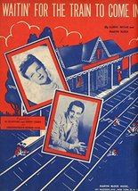 Waitin&#39; ( Waiting ) for the Train to Come in - Piano Sheet Music - as Pl... - $14.00
