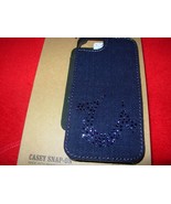 TRUE RELIGION JEANS IPHONE5 CELL PHONE SNAP-ON CASE W/ SWAROVSKI ELEMENT... - $0.98