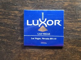 Luxor Las Vegas Casino Matchbook, Complete Unused - £2.07 GBP