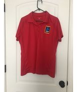 Sport-Tek Adult Women&#39;s Uniform Polo Shirt ALDI Grocery Store Size XL Red - $70.56 CAD