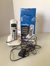 Clarity D702HS Cordless Big Button Expansion Phone w Charger Add On Extra Phone - $11.88
