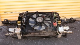 2011 BMW 535i GT Radiator Core Support w/ Fan, Intercooler, Condenser, Re-Bar image 8