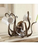 Octopus Statue Resin Octopus Sculpture Crafts Octopus Mug Holder Fun Cas... - $2,754.21 MXN