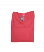 DSG Cargo Terry Shorts Mens Size 2XL Red Relaxed Fit - £11.65 GBP