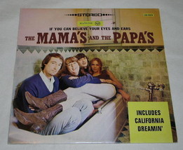 THE MAMAS AND THE PAPAS GERMAN IMPORT ALBUM IF YOU CAN BELIEVE VINTAGE - $24.99