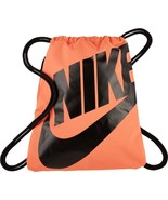 Nike HERITAGE DRAWSTRING Gym Sack Pack, BA5351 680 Peach/Black/Black - £19.94 GBP