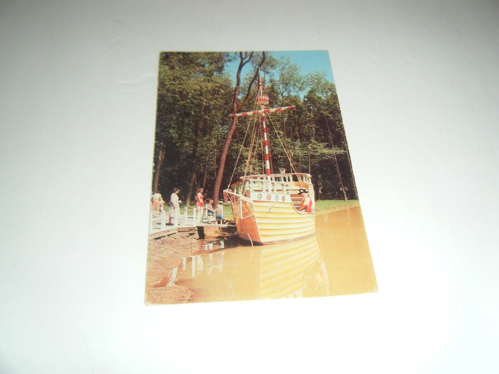 Primary image for Storybook Forest Postcard Good Ship Lollipop & Captain Candy Vtg Ligonier, PA