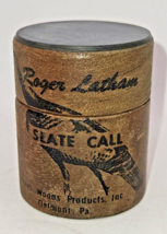 Vintage Roger Latham Turkey Slate Call Wooden Penn&#39;s Woods Products Delmont PA - $58.04