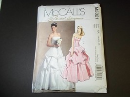 McCall's M5321 Bridal Elegance Misses top & skirt boned bodice Size AA 6-12 - $4.75