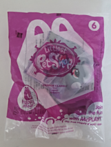 McDonalds 2014 Littlest Pet Shop Skunk Pepper Clark No 6 Childs Hasbro H... - $4.99