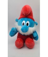 Vintage Papa Smurf  Peyo Toy Island 1996 Plush Doll NO SOUND  - £22.50 GBP