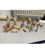 vintage 11 piece nativity set - $55.06