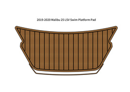 2019-2020 Malibu 25 LSV Swim Platform Step Pad Boat EVA Foam Teak Deck F... - $281.00