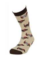 Thermal Dachshund Sausage Dogs Women&#39;s Socks – Beige - £12.33 GBP