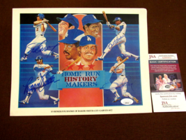 STEVE GARVEY DUSTY BAKER RON CEY SMITH SIGNED AUTO 77 STADIUM GIVEAWAY P... - $273.83 CAD