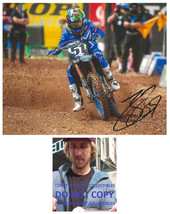 Justin Barcia motocross supercross signed 8x10 photo COA proof autographed - £77.86 GBP