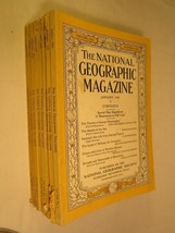 (Lot Of 8) National Geographic 1932 Jan Feb April June Aug Sep Oct Nov [Z173b] - £30.59 GBP