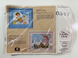 Creative Circle # 0347 Feathered Friends Counted Cross Stitch Kit 12x16 1987 Vtg - £7.81 GBP