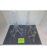 Lot of 5 Acrylic Plate Stands Folding 4.5&quot;-10&quot; Used Gently - $184.13 MXN
