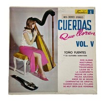 Toño Fuentes y Su Guitarra Hawayana LP Vinyl Record Cuerdas Que Lloran Vol V - £7.07 GBP