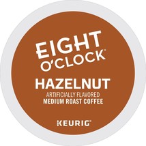 Eight O&#39;Clock Hazelnut Coffee 24 to 144 Count Keurig K cup Pods Pick Any Size  - £19.57 GBP+