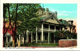 Vtg Postcard  Bee Hive House - Salt Lake City, UT Utah Unused O12 - £4.69 GBP