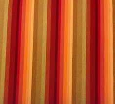 Sunbrella 56095 Astoria Sunset Red Stripe Outdoor Furniture Fabric By Yard 54&quot;W - £16.02 GBP
