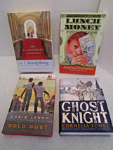 NEW Boys Books age 8-12 Hardcover Lot, Novels, Mystery GHOST KNIGHT Baseball ++ - £6.62 GBP