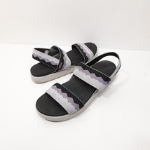 Keen Elle Backstrap Size 9.5 Platform Open Toe Sandals Purple Black - $44.17 CAD