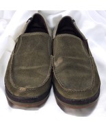 Teva Clifton Creek Brown Leather Moc Toe Slip On Loafers Men&#39;s Sz 8.5 US... - $14.01