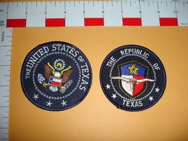 Texas Patch set 2 Texas patches  - £8.51 GBP