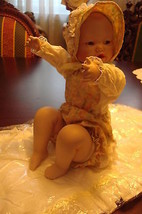 Vintage Ashton-Drake Galleries Porcelain Bisque 6 1/2&quot; Doll Lisa , new O... - $74.25