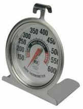 Oven Thermometer Stainless Steel Hang or Stand Range 150-600°F Hand Wash... - $13.09