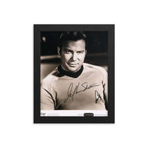 William Shatner signed Star Trek photo Reprint - £51.95 GBP