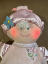 Kids Preferred Pink Baby Doll Soft Plush Love Lovey you are my sunshine ... - $15.79