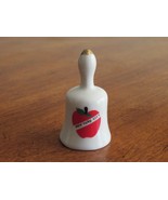 Vintage Big Apple New York City Souvenir Bell 2.25&#39;&#39; Miniature Arrow Nov... - $9.43