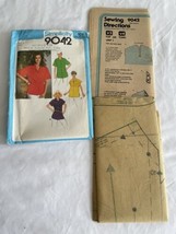 1979 Simplicity #9042 - Ladies ( 4 Style ) Shirt - Top - Tunic Pattern Size 8 - $9.50