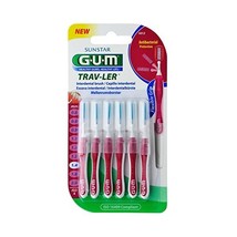 GUM Trav-ler interdental brush 2.0 grey (6 pc)  - $17.00