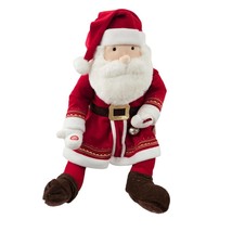 Hallmark Talking Santa Plush The Polar Express Jingle Bell Tested Works Toy - £14.80 GBP