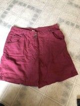 Woolrich Womens Size 8 Wild cherry Pink Shorts Casual Outdoor Hiking 100... - $26.88