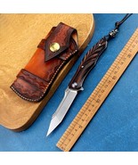 Portable High Hardness M390 Steel Blade Wooden Handle Outdoor Folding Knife - $127.71