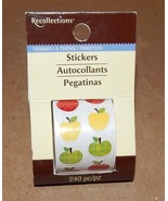 Teachers Reward Stickers 1 1/4&quot; Wide Rolls You Choose Type Recollections... - $3.96 CAD