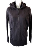 Lululemon Daily Practice Hooded Full Zip Jacket Black Size 8 - $50.22